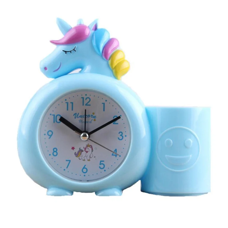 Оптовая продажа модные креативные специальные часы держатель для ручек студентов маленький