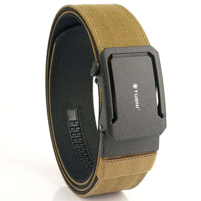 wholesale Black 1.75 inch black nylon Heavy Duty Utility belt tactical belt Reinforced Tactical Belt