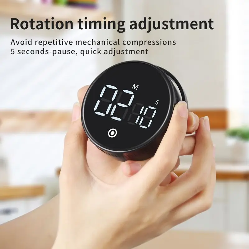 2022 New Trends Lcd Display Digital Kitchen Lab Countdown Timer Magnetic Count-down Up Clock Time Reminder