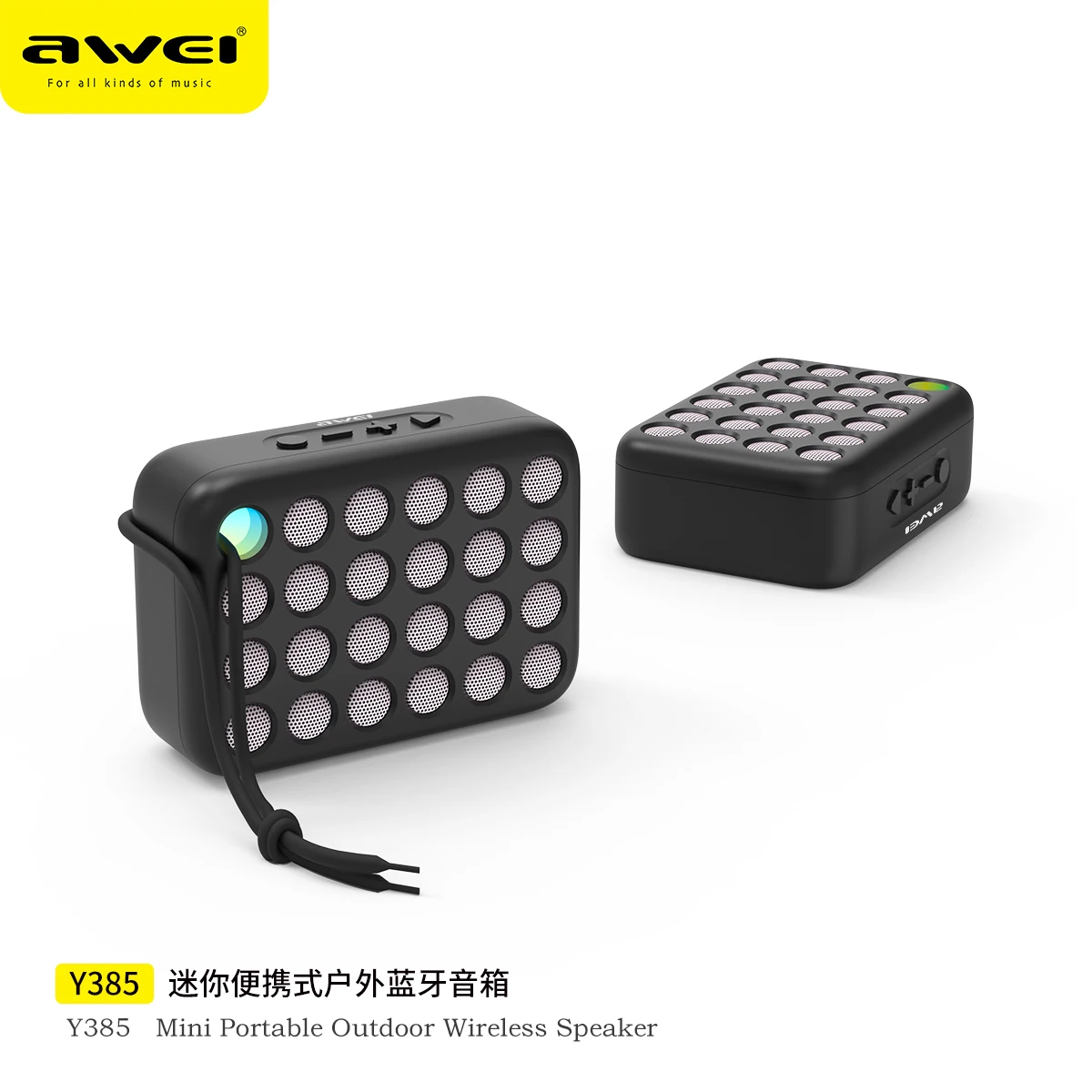 AWEI Y385 динамик, рекламные наружные Bluetooth Динамики 4 Вт