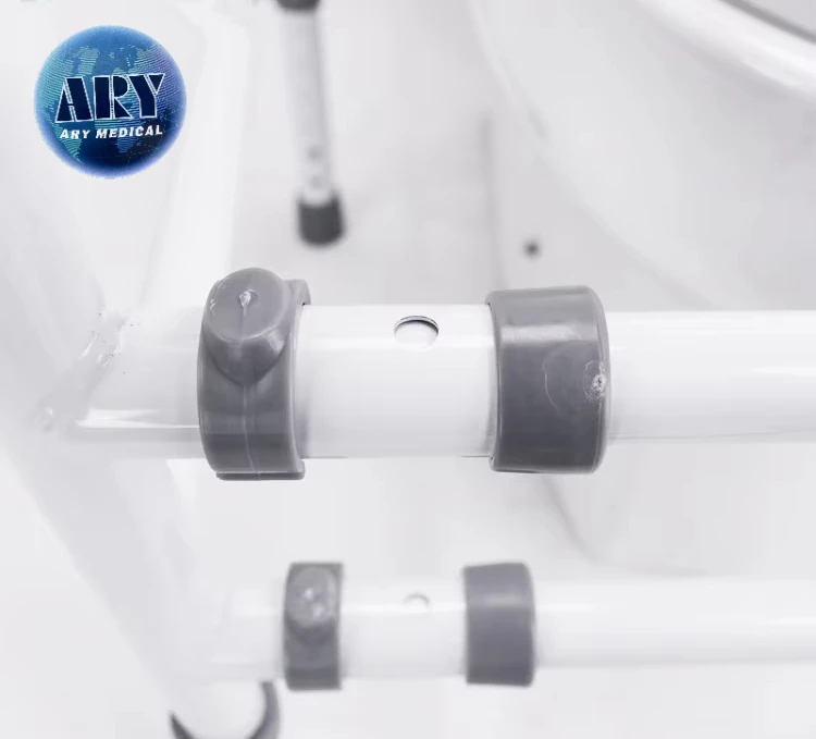 Restroom Aid Commode Toilet Rail Safety Handrail For Disabled