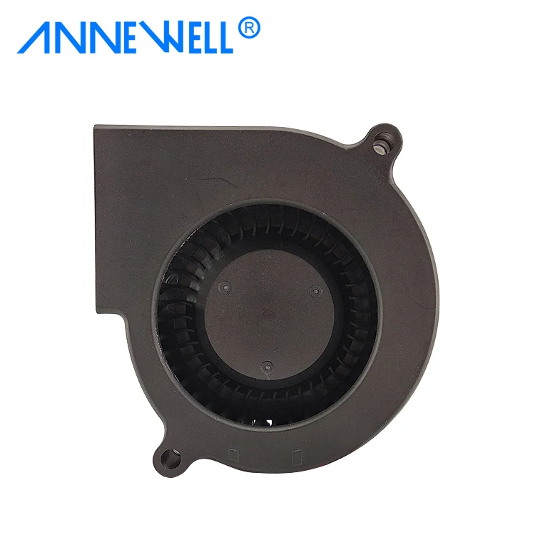 7530 24v dc small auto dc air blower fan copper motor high quality low noise exhaust ventilation centrifugal blower cooling fan