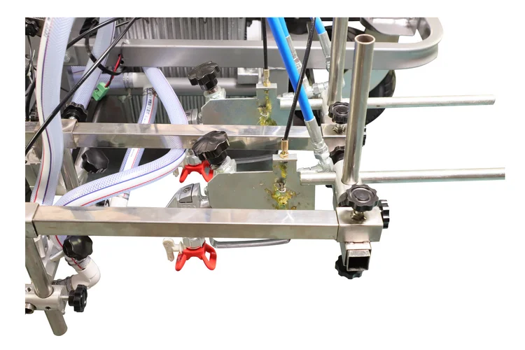 Hydraulic Airless Line Striper With Reflective Bead Dispensing System Road Line Making Machine