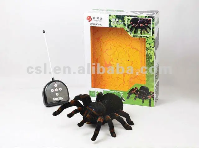 
Hot Selling Halloween Black Small Spiders Children Diy Toys 