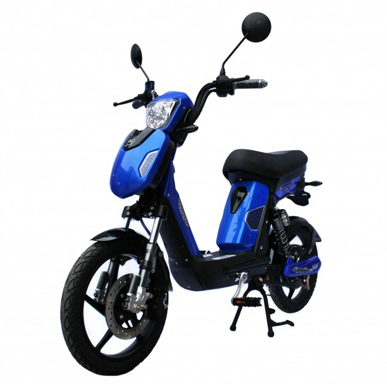 350W EEC Street Legal Electric Scoote Pedal Assist Moped Scooter With COC L1e-A  Certificates No Anti Dumping In Europe