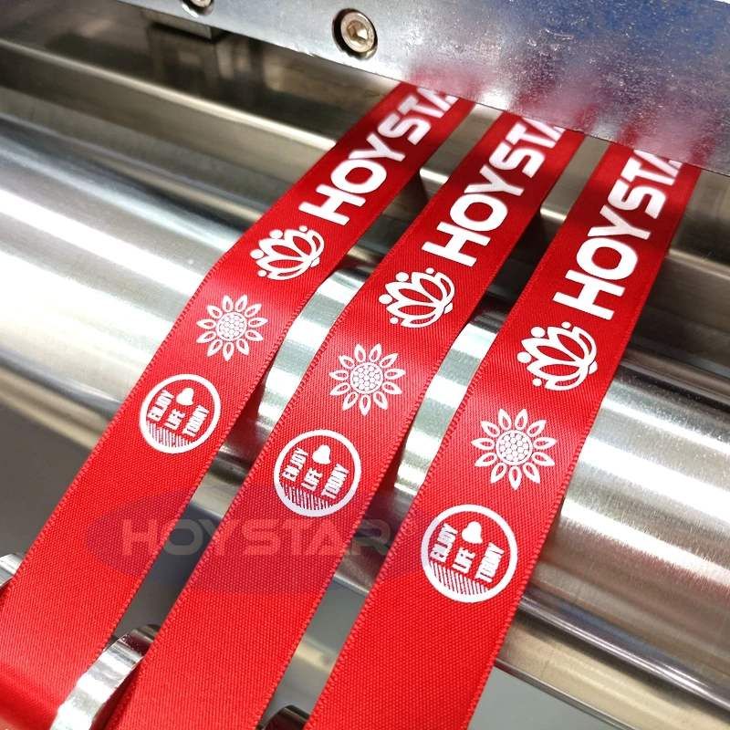 Fully Automatic Roll-to-Roll Screen Printer For Screen Printing  Lanyards/Tapes