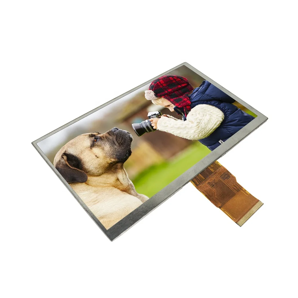 Support PCBA Touch Panel 1024x600 Resolution 7 Inch LCD Screen with RGB Interface