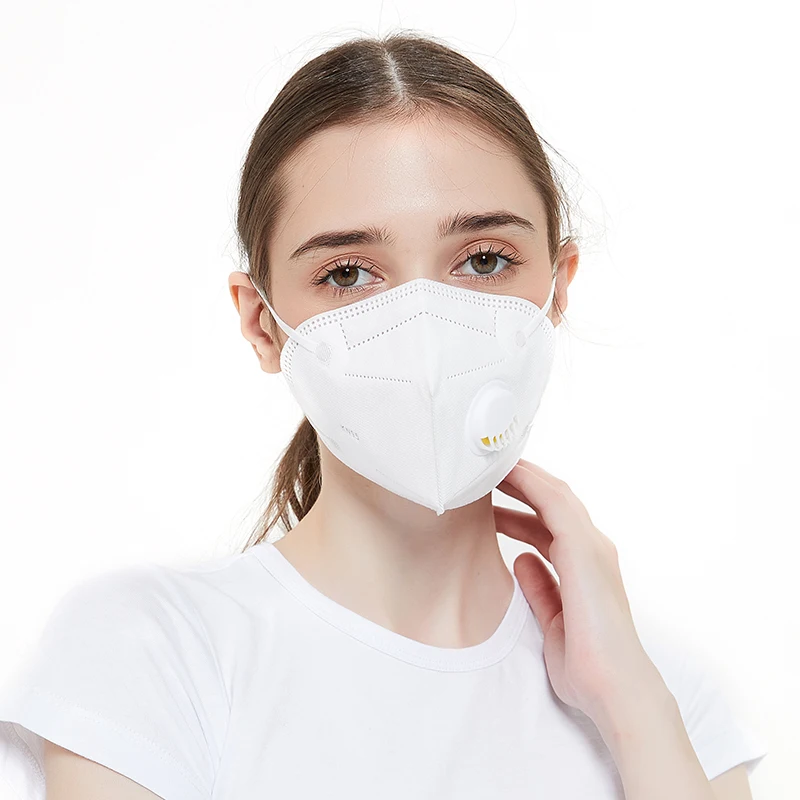 
Barbijos Kn95,carbon Filter Face Pm2.5 Wholesale Logo Mask,mask Breathing Valve Face White NON-WOVEN Fabric High Quality 