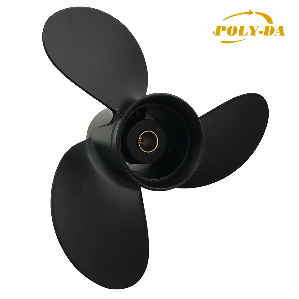 8-9.9HP  8.5X8.5  Popular MERCURY  ALUMINUM propeller  MARINE OUTBOARD PROPELLER