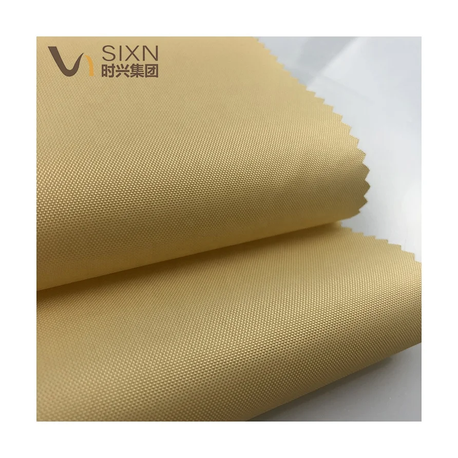 Китайская фабрика, 200D 210D нейлон Оксфорд WR полиуретановое покрытие, сумка для багажа, водонепроницаемая ткань