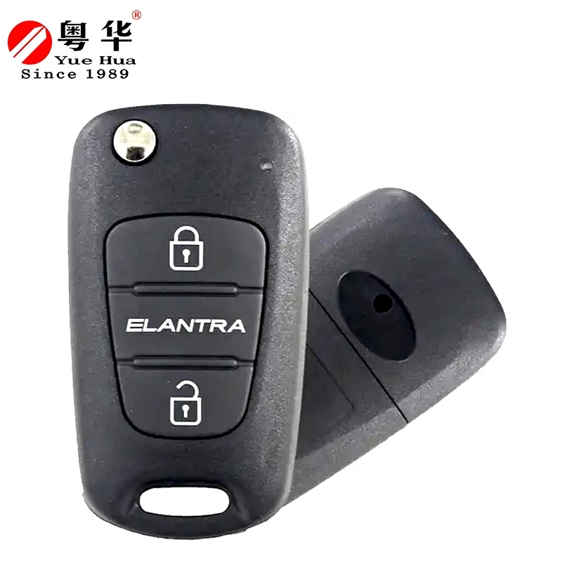 3 Button Flip Remote Auto Car Key Shell For Hyundai I20 I30 IX35 I35 Accent Solaris Elantra santa fe For cerato ceed