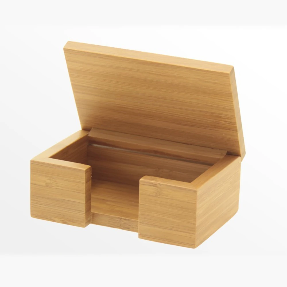 WanuoCraft Vintage Handmade Multi-purpose Luxury Wooden Business Card Box Card Storage Box  File Storage