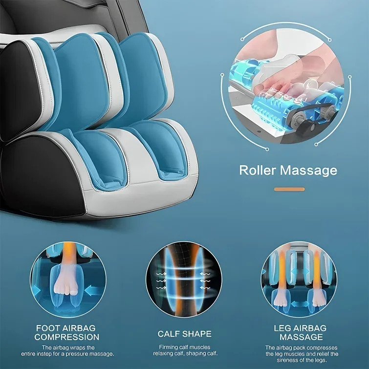 2023 New Full Body Home  Multifunctional Fully Automatic Space Electric Cabin Smart Luxury  Massage Chair