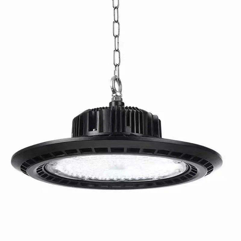 highbay light ufo 100w 150w 200w I240w p65 Round logistic 90degree area indoor outdoor use Warehouse Workshop Highbay Lamp