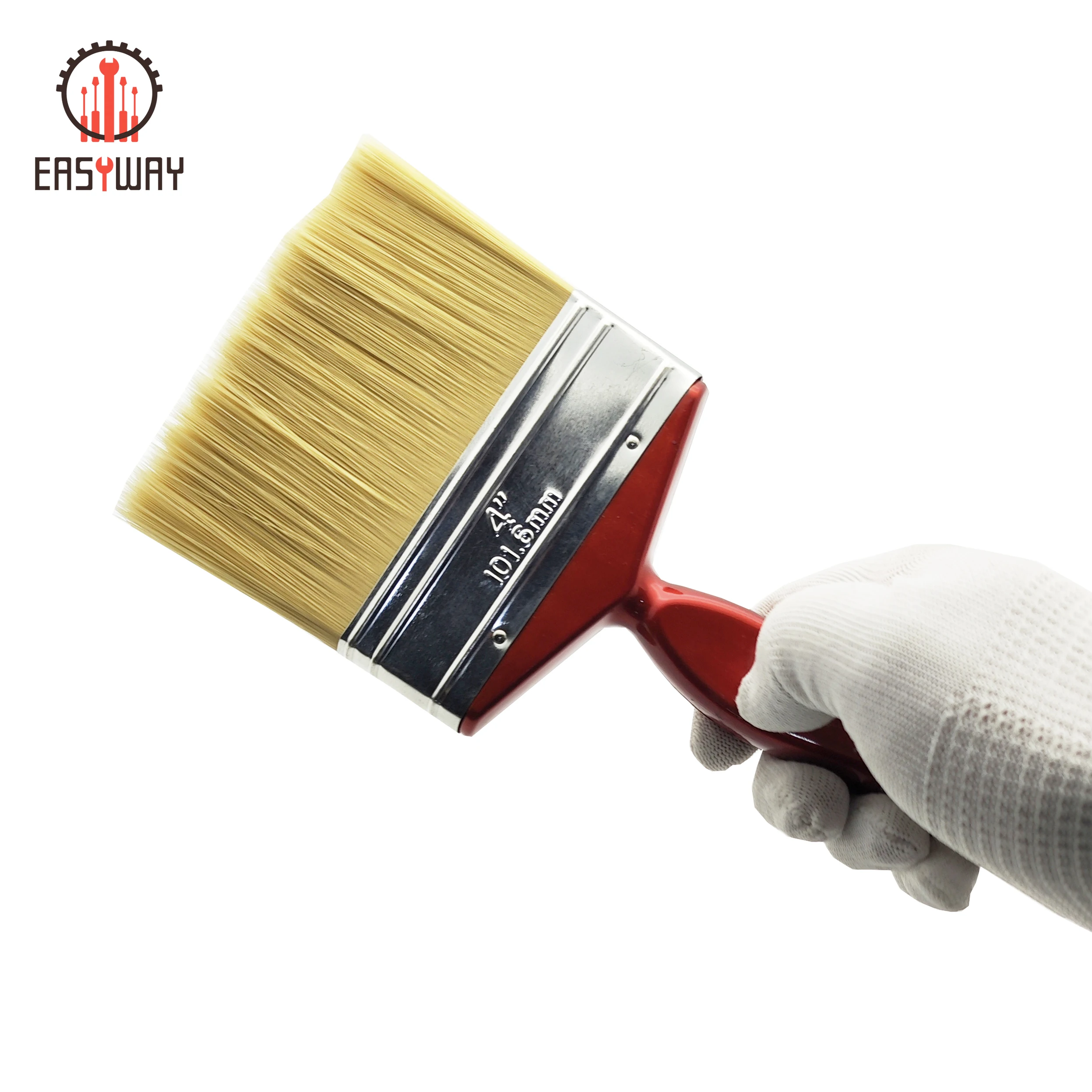 Hot Sale Products House Wall China factory wholesale Wooden handle With Metallic Ferrule Wall Paint Brush