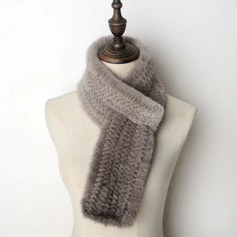 True hair Fur scarf  Winter Scarf girl  Fur handmade scarf Winter mink  Affordable price