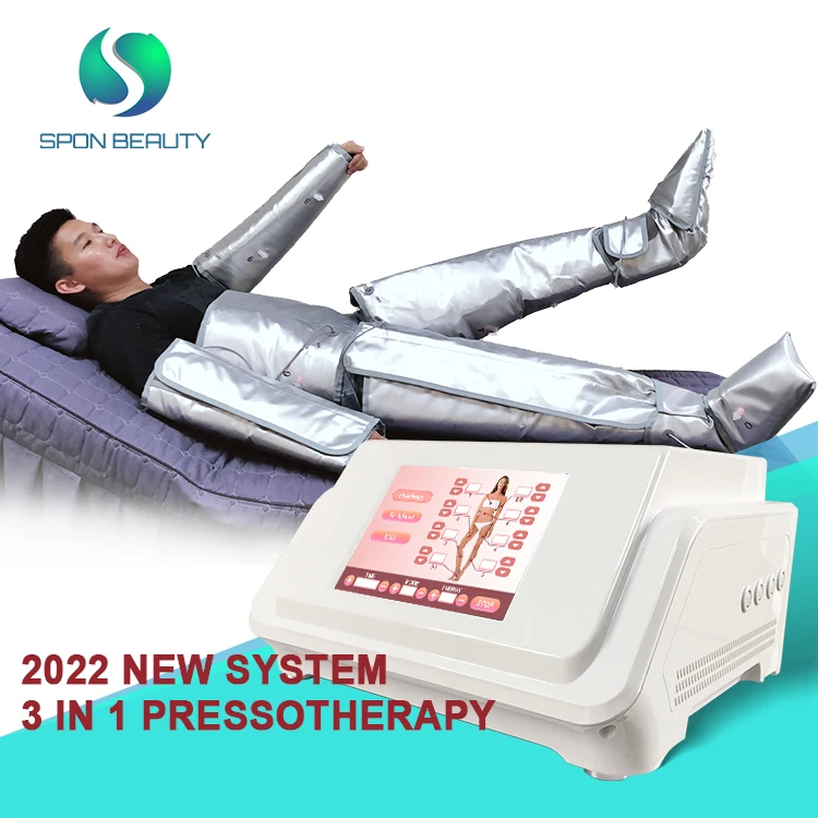 3 In 1 Infrared Pressotherapy EMS pressotherapy pants pressotherapie apparat machine