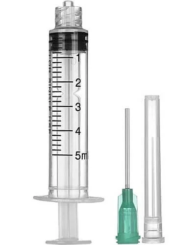 Factory manufacture medical supply disposable plastic needles hyaluronic acid syringe barrel for fill perfume