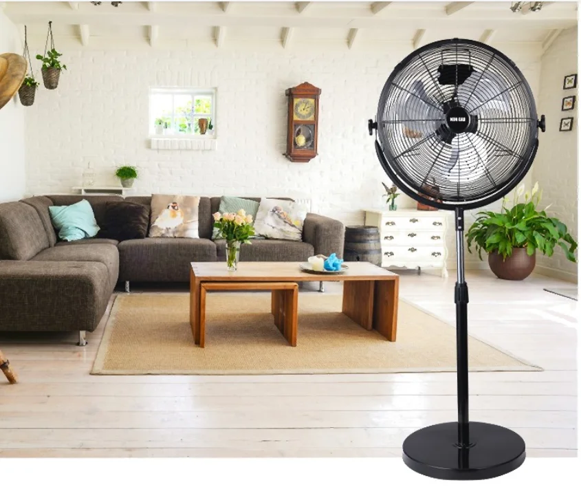 18 Inch warehouse workshop restrurant used Industrial Fan with 3 speed adjustable and aluminum blades