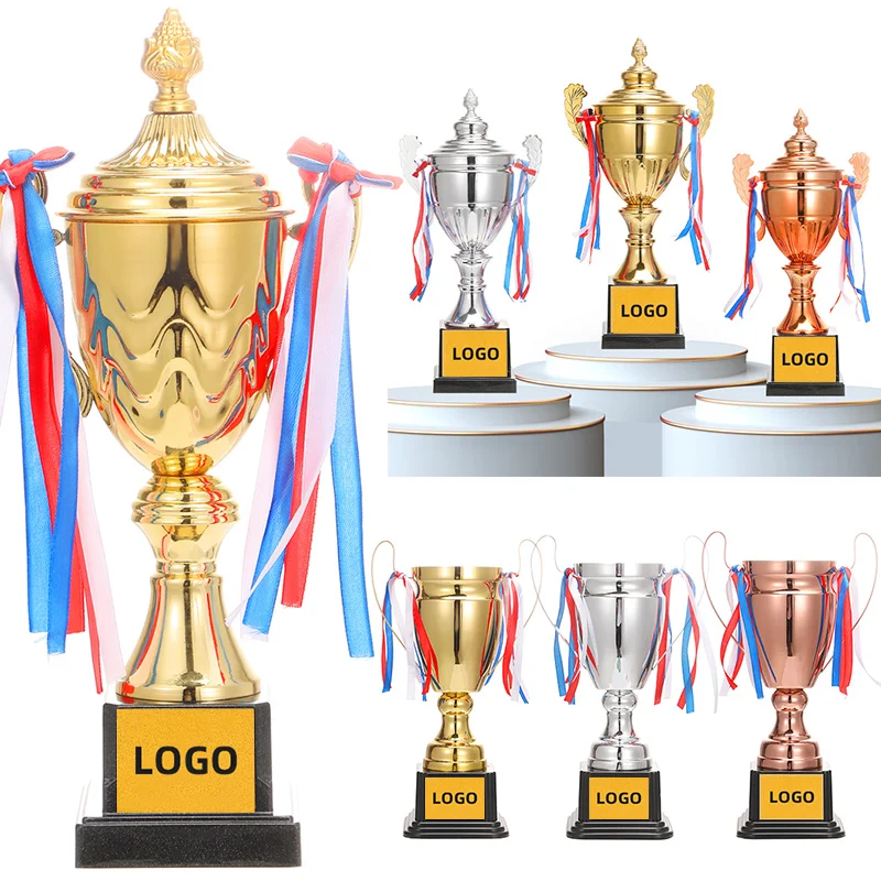 Manufacturer Award Trophy Customized Metal Gold silver Award Trophies Trophy Cup
