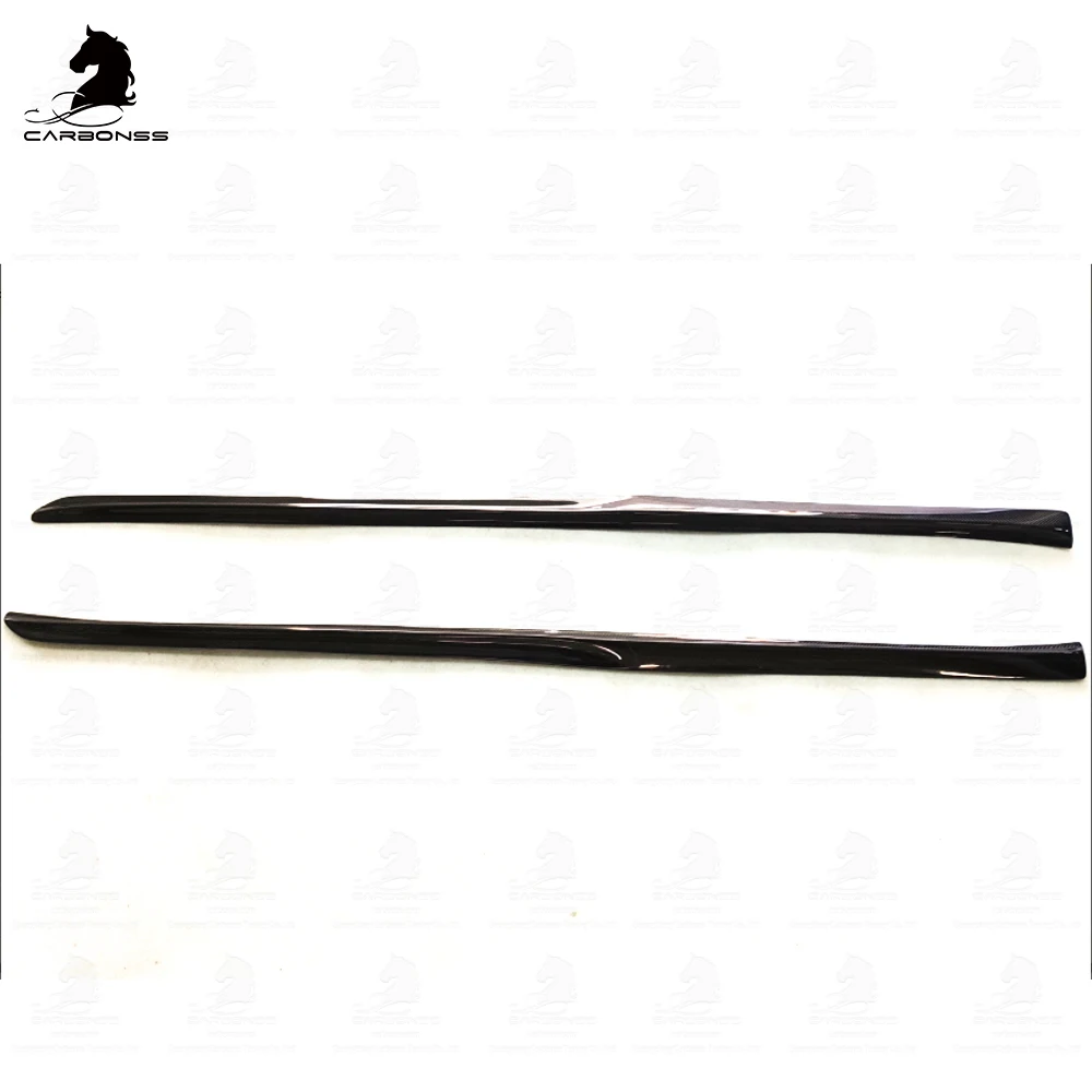 PSM Carbon Fiber Side Skirts For Mercedes Benz C Class W205 2014-2021