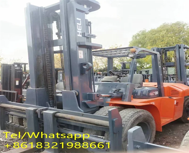 Chinese Heli  10 12 Ton Small Electric Diesel Telescopic Forklift