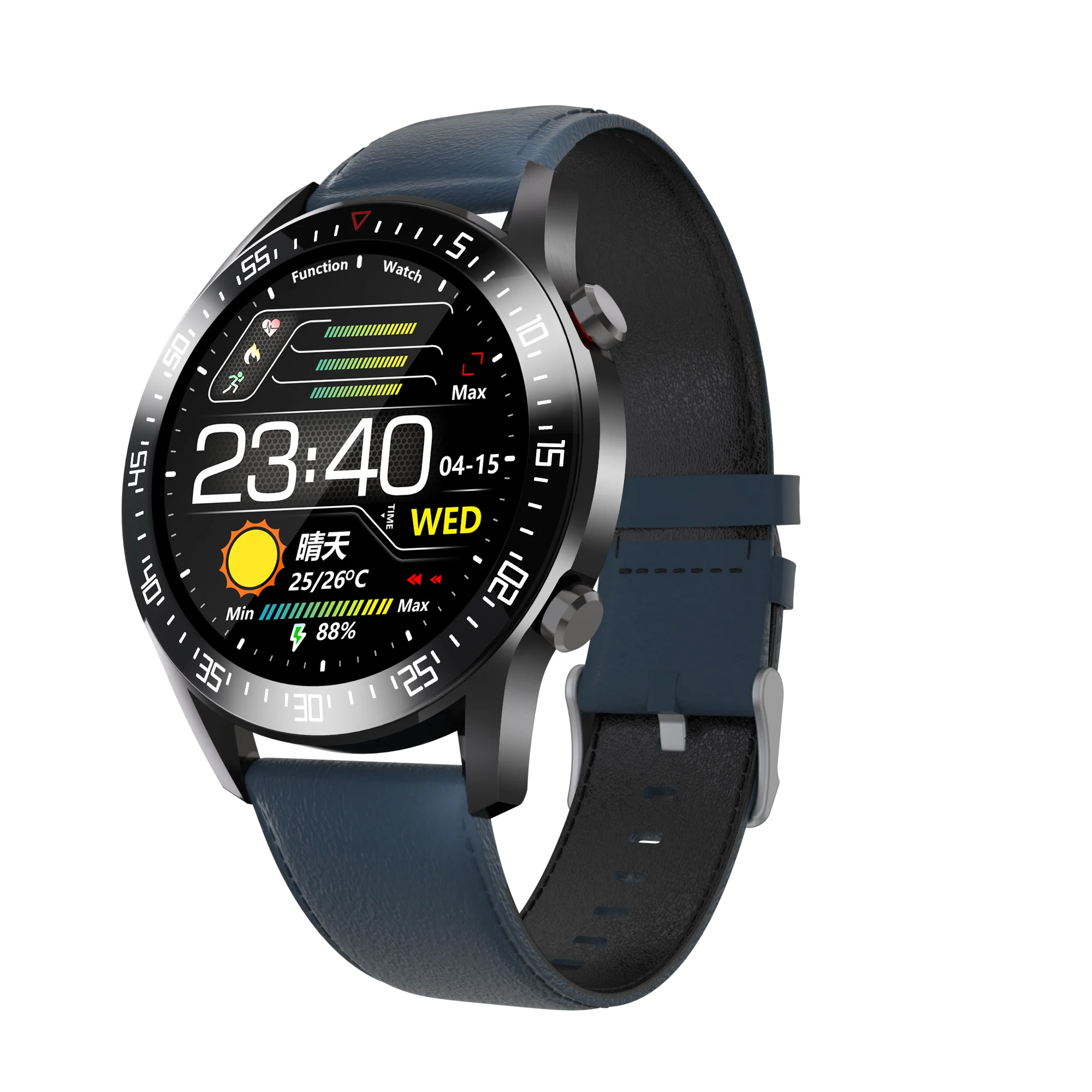 
Wholesale C2 smart bracelet waterproof IP68 full touch screen smart watch call reminder Smartwatch 