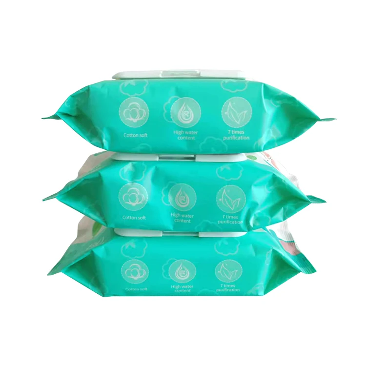 Нетканые Мягкие деликатные биоразлагаемые органические чистящие Волшебные Смываемые детские влажные
