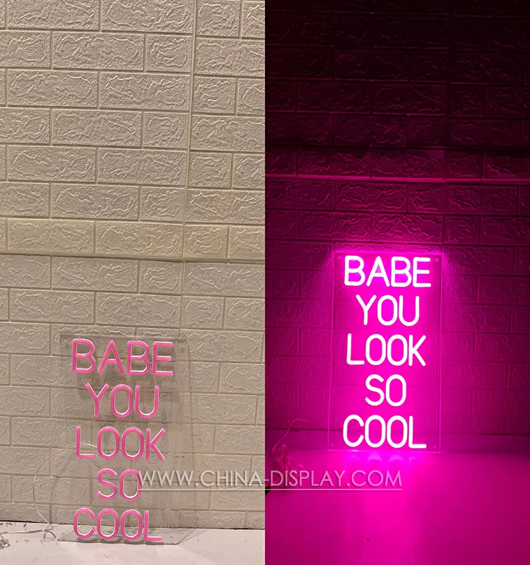 Manufacturer Dropshipping Wedding Bar Home Decor Custom Light Letters Neon Led Illuminated Sign