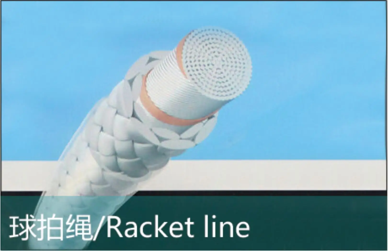 Continuous running 8 spindles 8 heads elastic cord tent cord string braiding machine