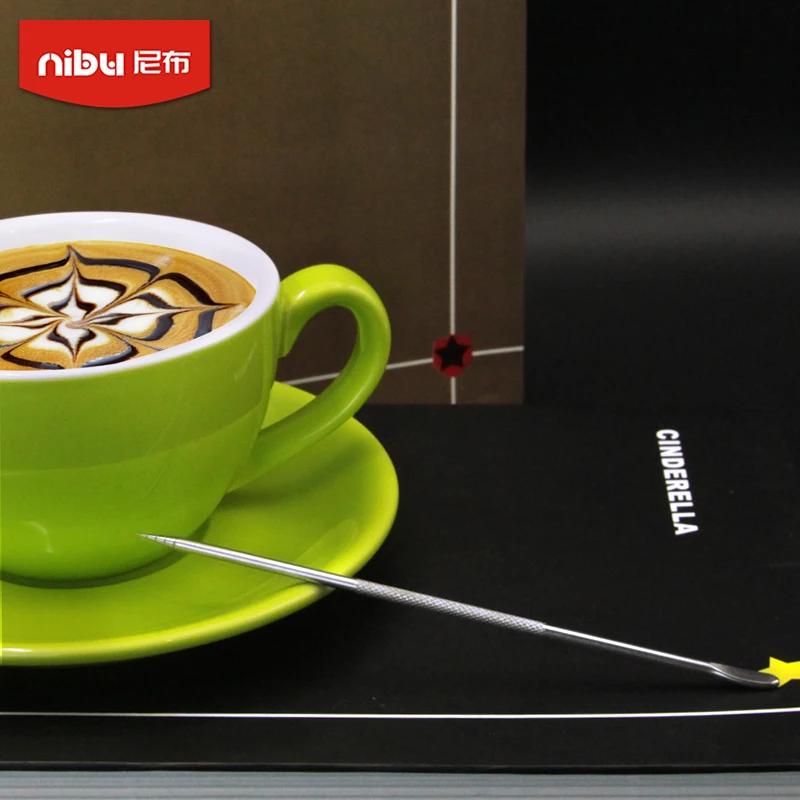 Coffee Needle Latte Art Pen Stainless Steel Coffee Art Pen For Cafe Coffee Tools For Barista Accessories