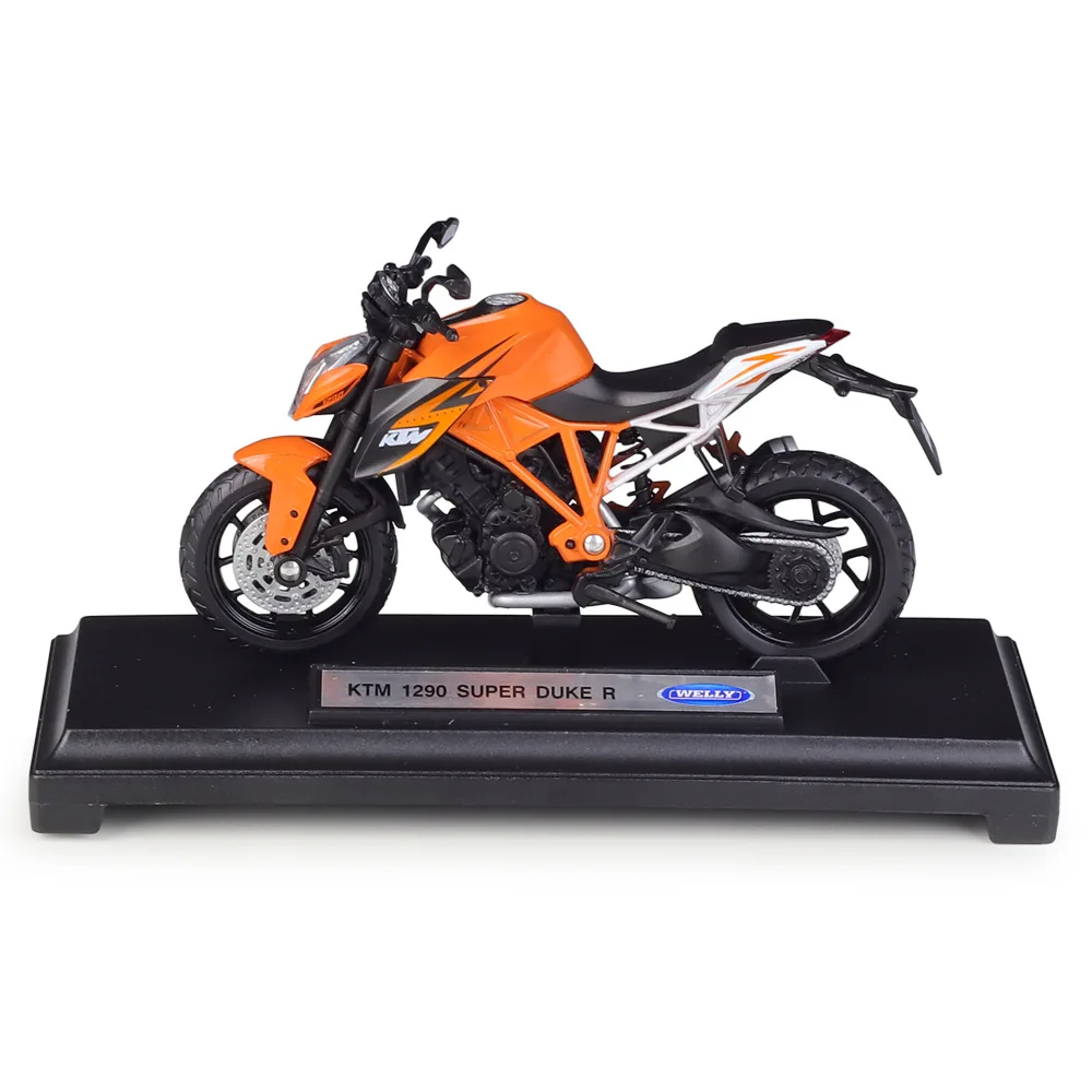 Hot Selling Welly KTM 1290 Super Duke R 1:18 Diecast Motorcycle Simulation Alloy Motorcycle Model
