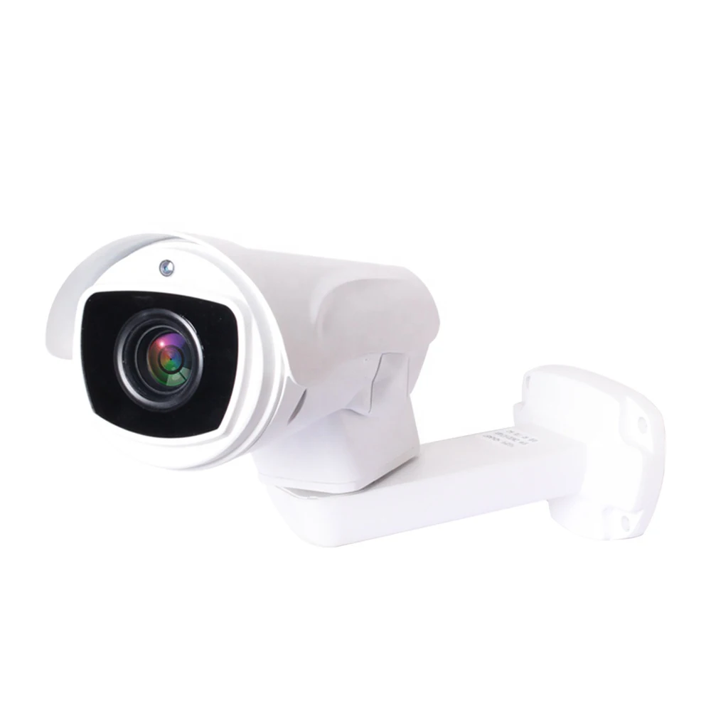 5MP 100M Infrared Long Distance Smart Home Security POE 10X Optical Zoom IR  IP PTZ Bullet CCTV Camera