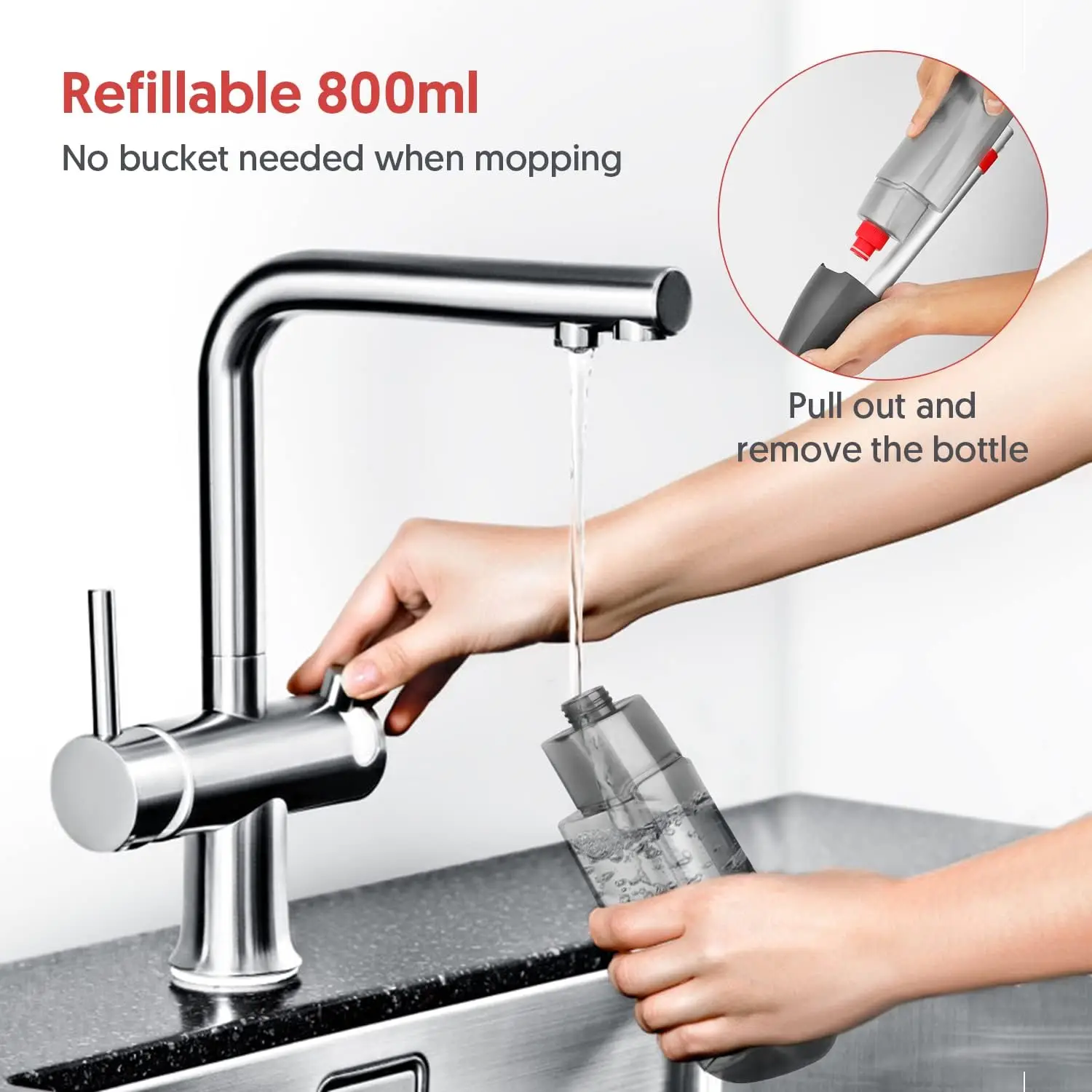 Hot Sale Microfiber Pads 360 Degree Spin Mop Floors Wet Dust Mops for Hardwood Floor Cleaning