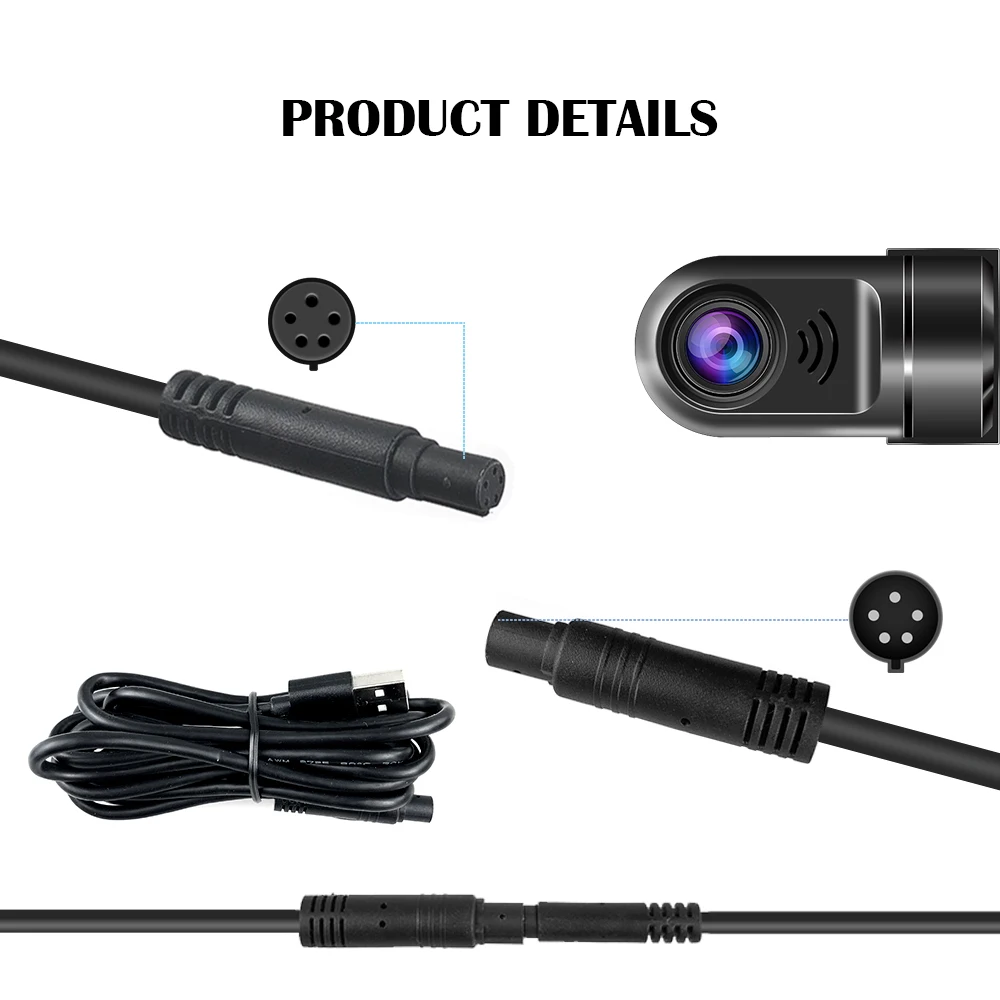 Car Black Box HD 1080P Dash Camera DVR G-sensor ADAS Dashboard Night Vision Recorder