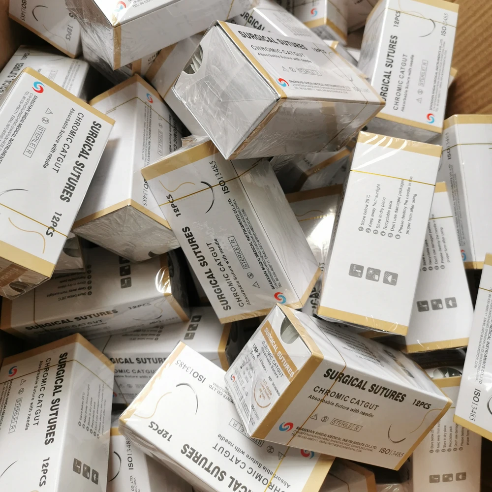 
Disposable Polyglactin 910 surgical suture 