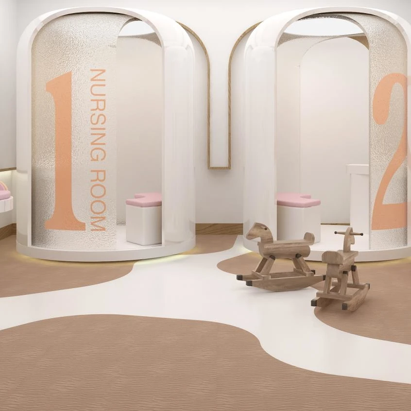 Spc Wpc Lvt Pvc Laminate Lay Yoga Gym Vinyl Flooring Prices Cheap Luxury Floor Loose Industrial Smooth Indoor Customizable BOGER