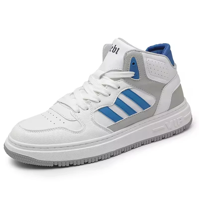 2023 Custom Logos White Shoes Lining Material Textile Sports Shoes For Men New Styles Sneakers