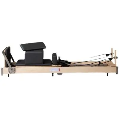 2023 Hot Sale Durable Beech Wood Pilates Reformer Home Gym Equipment with Folding Feature for Yoga Practice