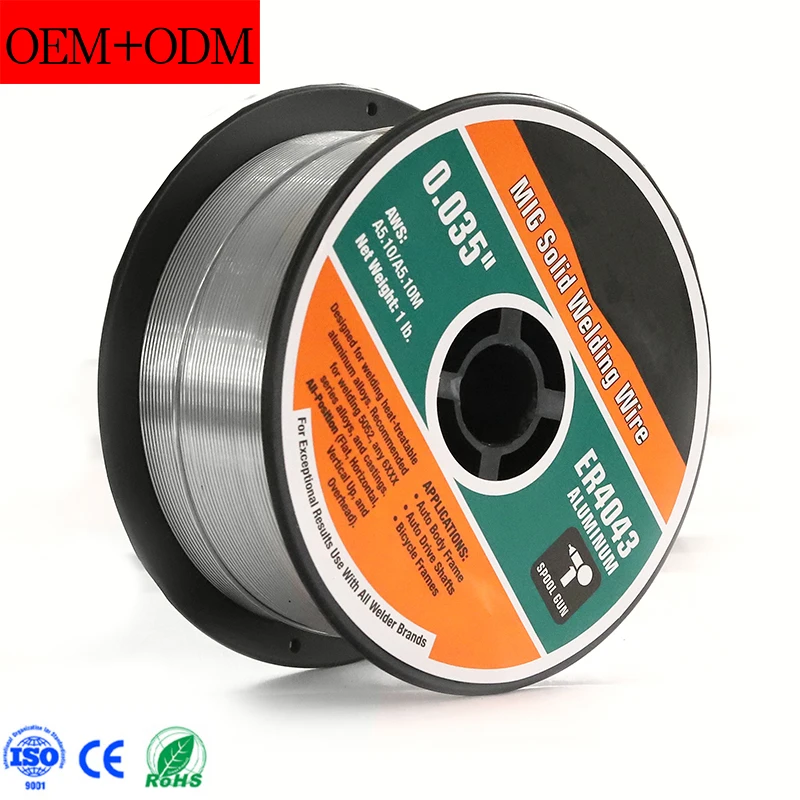 ER4043 Welding Wires Co2 Mig Aluminum Welding Wire 0.035 AWS A5.10/A5.10M