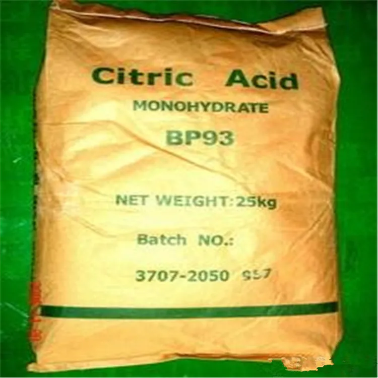 Factory Direct Sale Citric Acid Powder Food Grade 99%