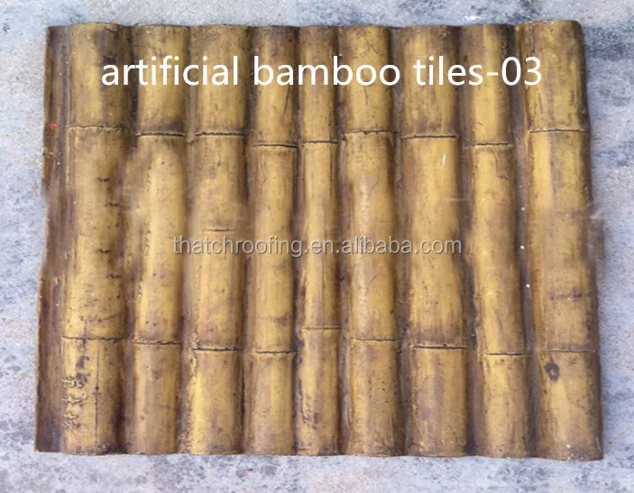 artificial bamboo tiles factory