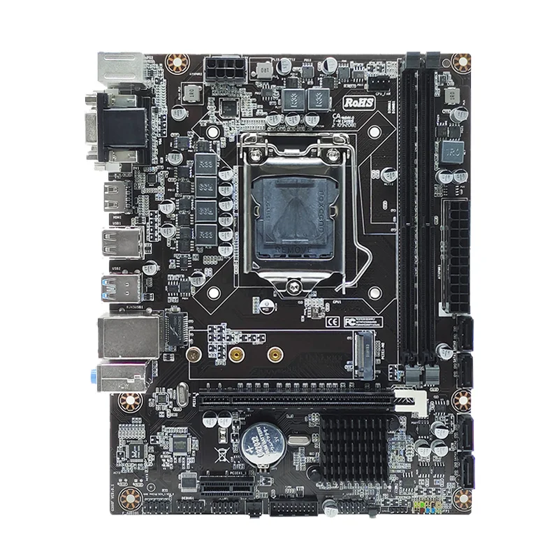 H510 Motherboard Desktop Mainboard Supports M.2 DDR4 RAM SATA 3.0 Interface LGA1200 OEM Customize motherboard for pc parts