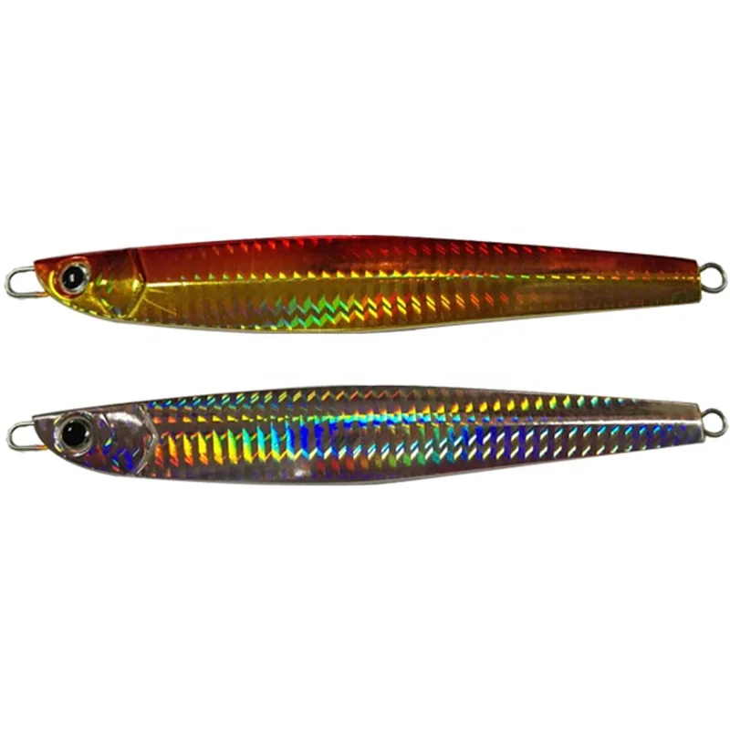 Multi- colours Coating Metal  Fishing Lure Fast Jig Spoon Fishing Lure