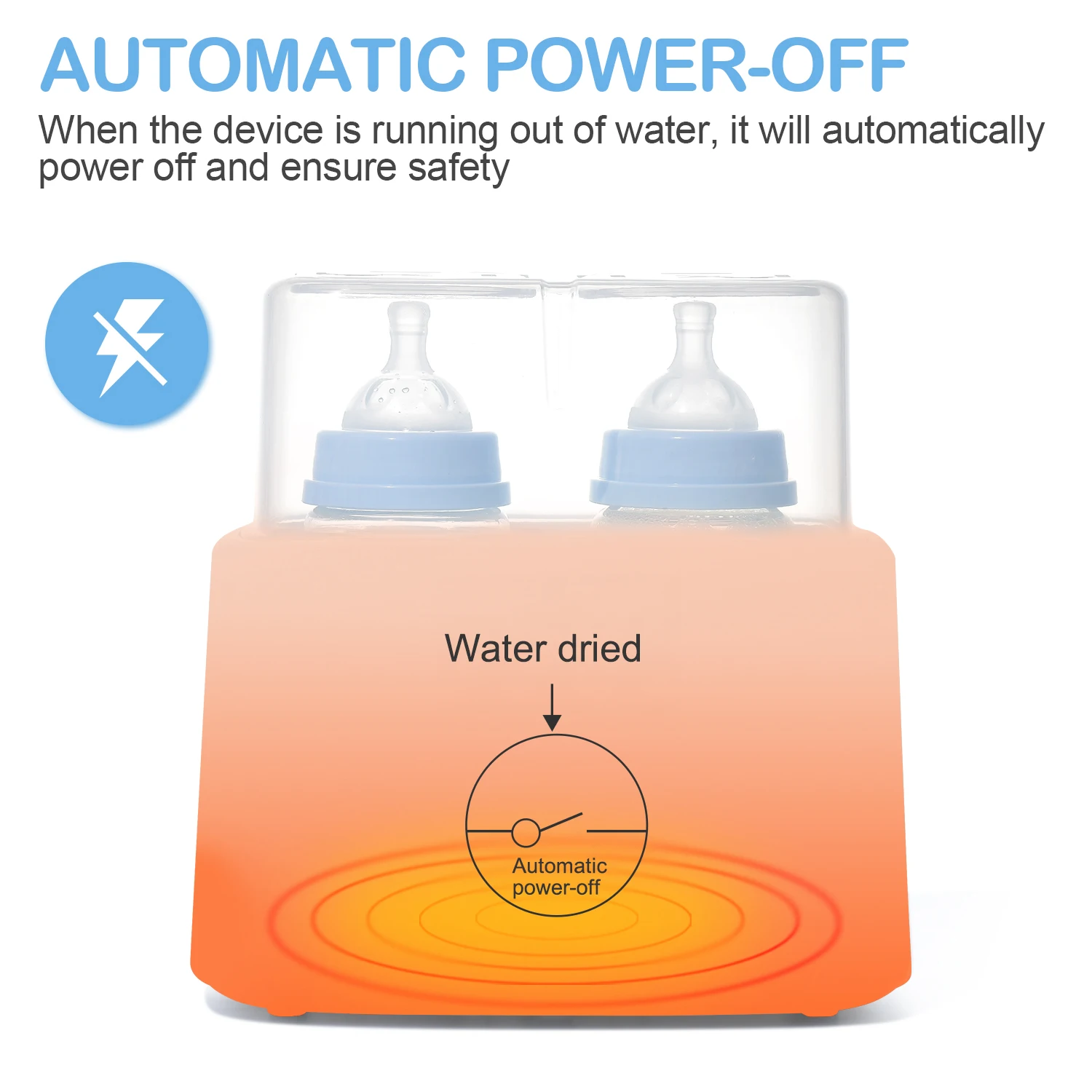 Hot Sale Electric Baby Bottle Warmer 3 in 1 Quick Heat Digital Baby Food Heater Milk Bottle Warmer
