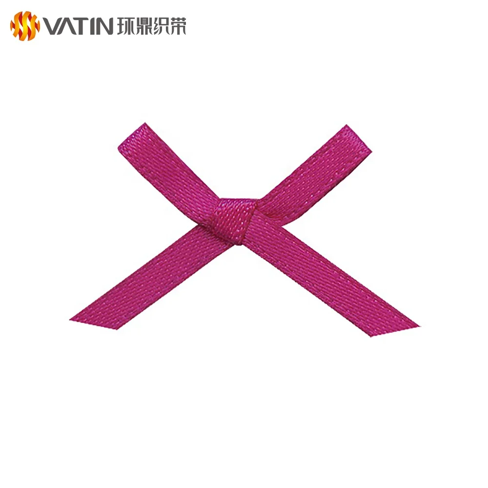 
Wholesale Cerebrate Christmas Ribbon Bow Pre-made Bow For Packaging Polyester Weaving Craft Ribbon 