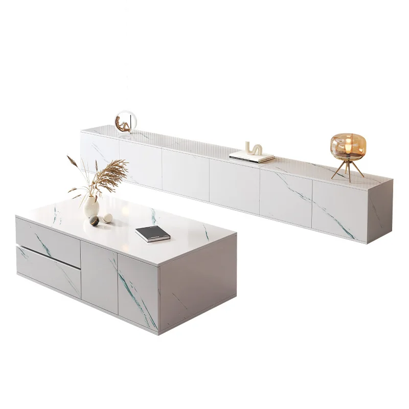 Factory Direct Tv Cabinet Modern Luxury Living Room Furniture Rack Modern Cabinet TV Cabinet Coffee Tables Wood