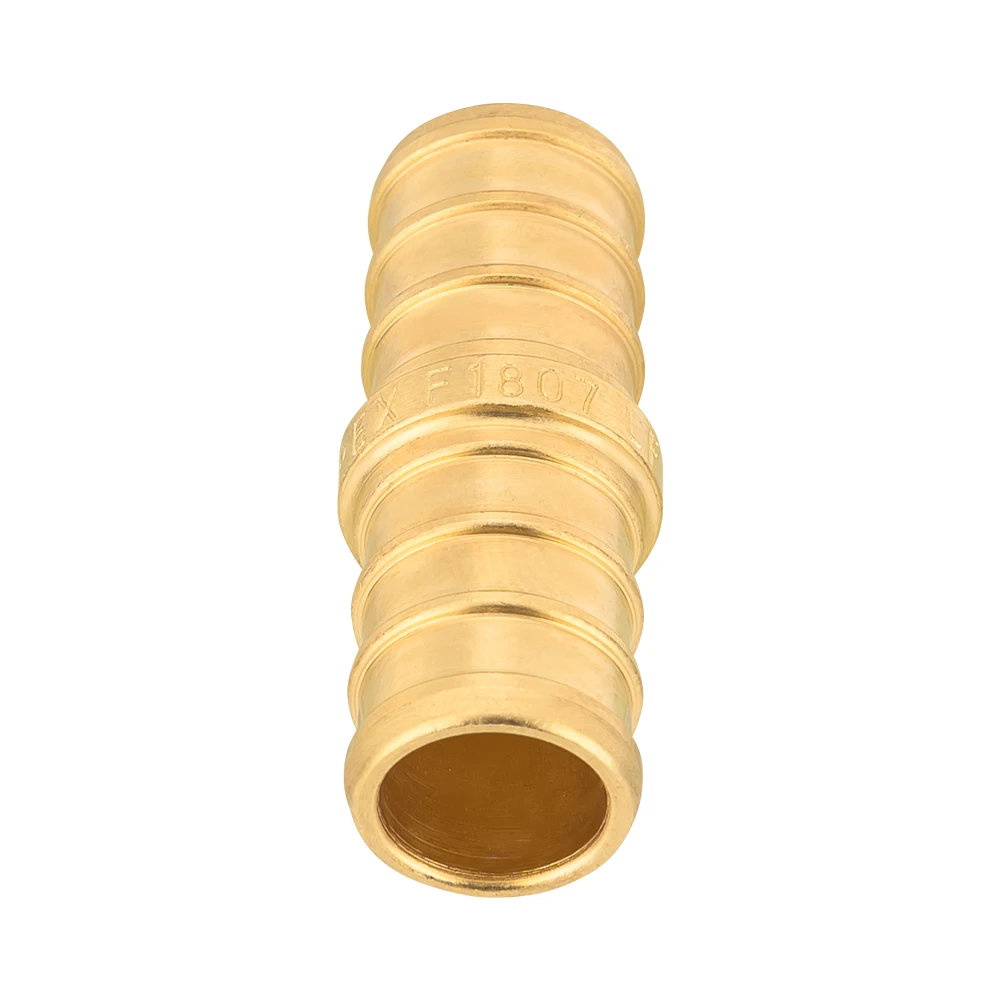 Straight Coupling Brass F1807 Lead Free Pex Coupling Fitting For Pex Pipe Fitting Connect Brass Fittings Plumbing