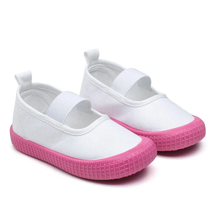 Оптовая продажа модные холщовые туфли для мальчиков Gowalk 70s повседневная обувь девочек 26 Детские лоферы