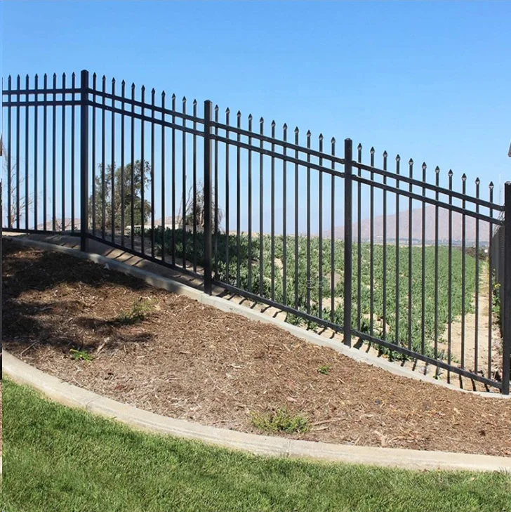wrought iron fence panels with all accessories